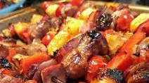BBQ Teriyaki Pork Kabobs BBQ Teriyaki Pork Kabobs