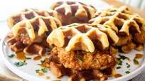 Chipotle Honey Chicken and Waffle Sliders Chipotle Honey Chicken and Waffle Sliders