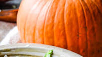 Pumpkin and sage risotto Pumpkin and sage risotto
