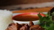 Asian Garlic Beef Cubes (Vietnamese Bo Luc Lac or Shaking Beef) Asian Garlic Beef Cubes (Vietnamese Bo Luc Lac or Shaking Beef)