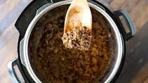 Instant Pot Ground Beef Taco Meat from Frozen Instant Pot Ground Beef Taco Meat from Frozen