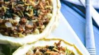 Stuffed Patty Pan Squash Stuffed Patty Pan Squash