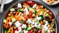 Greek Chickpea Salad Greek Chickpea Salad