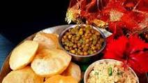 MahaPrasad Bhog / Halwa, Puri, Kala Chana MahaPrasad Bhog / Halwa, Puri, Kala Chana