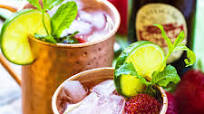 Strawberry Moscow Mule Strawberry Moscow Mule