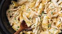 Slow-Cooker Chicken Alfredo Slow-Cooker Chicken Alfredo
