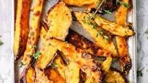 Parmesan Crusted Sweet Potatoes Parmesan Crusted Sweet Potatoes