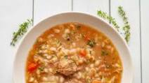 Crockpot Beef & Barley Stew Crockpot Beef & Barley Stew