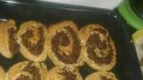 Ground Beef Pinwheels with Mushroom Sauce Ground Beef Pinwheels with Mushroom Sauce