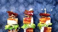 Grilled Chicken Caesar Salad On A Stick Grilled Chicken Caesar Salad On A Stick