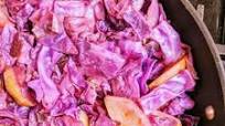 Braised Red Cabbage and Apples and Cider Vinegar Braised Red Cabbage and Apples and Cider Vinegar