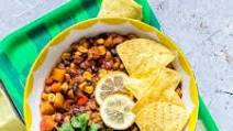 Crockpot Three Bean Chili (Gluten-free, Vegan) Crockpot Three Bean Chili (Gluten-free, Vegan)