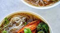 Simple Vegetarian Pho with Broccoli Simple Vegetarian Pho with Broccoli