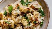 Roasted Cauliflower with Tahini and Mint Roasted Cauliflower with Tahini and Mint