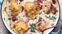 Creamy Tuscan Chicken Thighs Creamy Tuscan Chicken Thighs