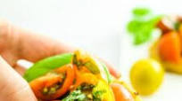 Grilled Polenta Bruschetta Grilled Polenta Bruschetta
