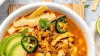 Creamy White Bean Chicken Enchilada Soup Creamy White Bean Chicken Enchilada Soup