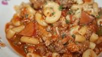 Southern-Style Beef and Sausage American Goulash Southern-Style Beef and Sausage American Goulash