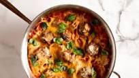 Skillet Spaghetti and Meatballs Skillet Spaghetti and Meatballs