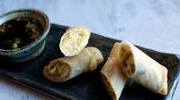 Cheesy Jalapeno Hummus Spring Rolls Cheesy Jalapeno Hummus Spring Rolls