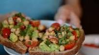Pan Tostado con aguacate Pan Tostado con aguacate