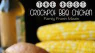 The Best Crockpot BBQ Chicken The Best Crockpot BBQ Chicken
