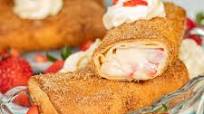 Air Fryer Strawberry Cream Cheese Chimichangas Air Fryer Strawberry Cream Cheese Chimichangas