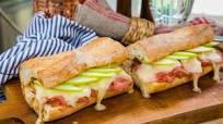 Hot Ham and Brie Sandwich Hot Ham and Brie Sandwich