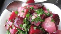 AIP / Red Beet Salad with garlic and Parsley AIP / Red Beet Salad with garlic and Parsley