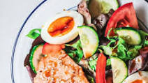 Teriyaki Salmon with Salad Teriyaki Salmon with Salad