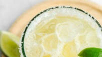 Virgin Margarita Mocktail on the Rocks Virgin Margarita Mocktail on the Rocks