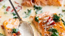 Creamy Tuscan Salmon Creamy Tuscan Salmon