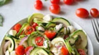 Caprese Zucchini Salad with Balsamic Vinaigrette Caprese Zucchini Salad with Balsamic Vinaigrette