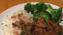 Chicken Marsala Over White Rice Chicken Marsala Over White Rice