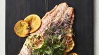 Grilled Salmon with Za'atar and Lemon Grilled Salmon with Za'atar and Lemon