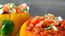 Instant Pot® Beef-Stuffed Peppers Instant Pot® Beef-Stuffed Peppers