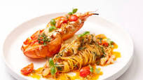 Lobster tagliatelle Lobster tagliatelle