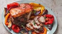 Slow-Roasted Pork And Peppers Slow-Roasted Pork And Peppers