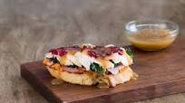 Thanksgiving Leftover Open-faced Sandwich Thanksgiving Leftover Open-faced Sandwich