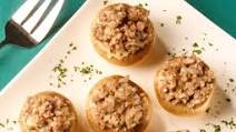 Grilled Stuffed Mushrooms with Sausage & Cheese Grilled Stuffed Mushrooms with Sausage & Cheese