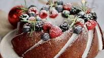 Christmas wreath Bundt cake Christmas wreath Bundt cake