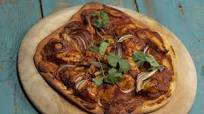 Chicken Tikka Flatbread Pizza Chicken Tikka Flatbread Pizza