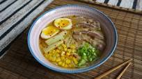 Miso ramen with pork belly Miso ramen with pork belly