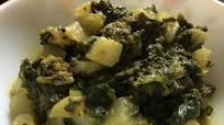 Mooli Palak ki Sabji (Radish with Spinach) Mooli Palak ki Sabji (Radish with Spinach)