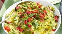 Smashed avocado dip Smashed avocado dip