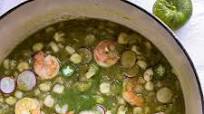 Pozole Verde Shrimp Soup + Video Pozole Verde Shrimp Soup + Video