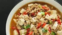 Tofu and Ground Pork in Black Bean Sauce Tofu and Ground Pork in Black Bean Sauce
