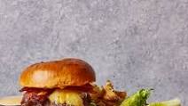 Ultimate Bacon Cheeseburger With Rosemary Salted Fries Ultimate Bacon Cheeseburger With Rosemary Salted Fries