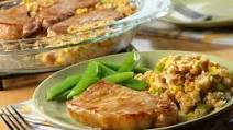 Pork & Corn Stuffing Bake Pork & Corn Stuffing Bake