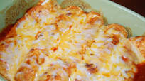 TEX-MEX BEEF ENCHILADAS (SALLYE) TEX-MEX BEEF ENCHILADAS (SALLYE)